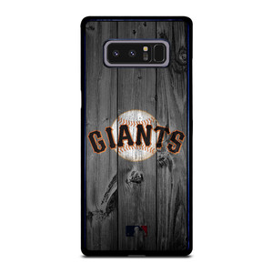 SAN FRANCISCO GIANTS BASEBALL MLB WOOD LOGO Samsung Galaxy Note 8 Case Cover