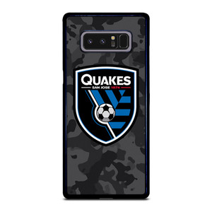 SAN JOSE EARTHQUAKES MLS BLACK CAMO Samsung Galaxy Note 8 Case Cover