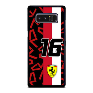 SCUDERIA FERRARI CHARLES LECLERC F1 FORMULA ONE Samsung Galaxy Note 8 Case Cover