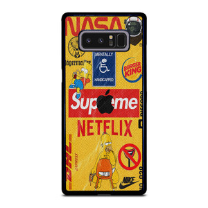 SUPREME NETFLIX COLLAGE Samsung Galaxy Note 8 Case Cover