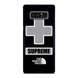 SUPREME X THE NORTH FACE GREY Samsung Galaxy Note 8 Case Cover