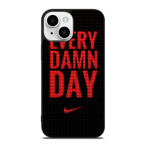 NIKE SWOOSH EVERY DAMN DAY iPhone 13 Mini Case Cover NIKE SWOOSH EVERY DAMN DAY iPhone 13 Mini Case Cover