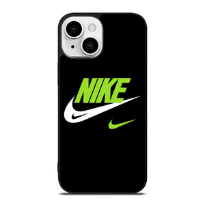 NIKE SWOOSH GREEN iPhone 13 Mini Case Cover