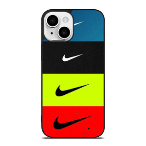 NIKE SWOOSH STRIPE COLORS iPhone 13 Mini Case Cover