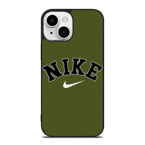 NIKE SWOOSH VINTAGE ARMY iPhone 13 Mini Case Cover NIKE SWOOSH VINTAGE ARMY iPhone 13 Mini Case Cover