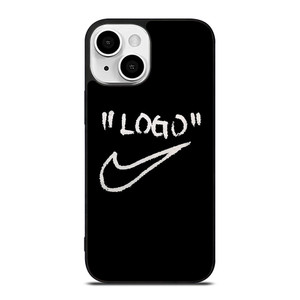 NIKE X OFF WHITE STROKE iPhone 13 Mini Case Cover