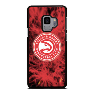 ATLANTA HAWKS BASKETBALL NBA FIRE Samsung Galaxy S9 Case Cover