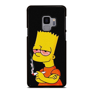 BART SIMPSONS WEEDS CIGARATTE Samsung Galaxy S9 Case Cover BART SIMPSONS WEEDS CIGARATTE Samsung Galaxy S9 Case Cover