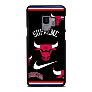 CHICAGO BULLS NBA X SUPREME NIKE Samsung Galaxy S9 Case Cover CHICAGO BULLS NBA X SUPREME NIKE Samsung Galaxy S9 Case Cover