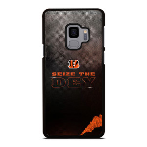 CINCINNATI BENGALS NFL FOOTBALL SEIZE THE DEY Samsung Galaxy S9 Case Cover CINCINNATI BENGALS NFL FOOTBALL SEIZE THE DEY Samsung Galaxy S9 Case Cover