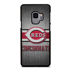 CINCINNATI RED MLB BASEBALL METAL Samsung Galaxy S9 Case Cover CINCINNATI RED MLB BASEBALL METAL Samsung Galaxy S9 Case Cover