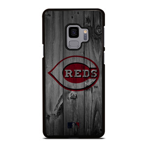 CINCINNATI REDS BASEBALL MLB WOOD LOGO Samsung Galaxy S9 Case Cover CINCINNATI REDS BASEBALL MLB WOOD LOGO Samsung Galaxy S9 Case Cover