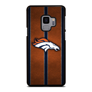 DENVER BRONCOS NFL METAL STRIPE Samsung Galaxy S9 Case Cover