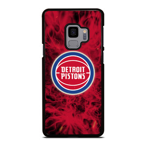 DETROIT PISTONS BASKETBALL NBA FIRE Samsung Galaxy S9 Case Cover