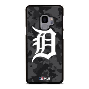 DETROIT TIGERS BASEBALL BLACK CAMO Samsung Galaxy S9 Case Cover DETROIT TIGERS BASEBALL BLACK CAMO Samsung Galaxy S9 Case Cover