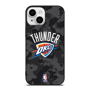OKLAHOMA CITY THUNDER BLACK CAMO iPhone 13 Mini Case Cover