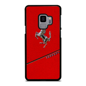 FERRARI RED CAR LOGO Samsung Galaxy S9 Case Cover
