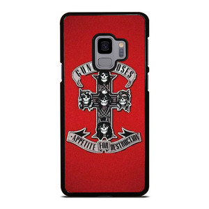 GUNS N ROSES ROCK BAND RED Samsung Galaxy S9 Case Cover GUNS N ROSES ROCK BAND RED Samsung Galaxy S9 Case Cover
