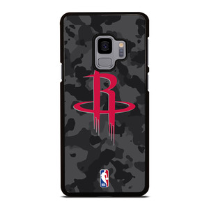HOUSTON ROCKETS BLACK CAMO Samsung Galaxy S9 Case Cover