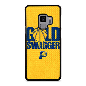 INDIANA PACERS NBA BASKETBALL GOLD SWAGGER Samsung Galaxy S9 Case Cover