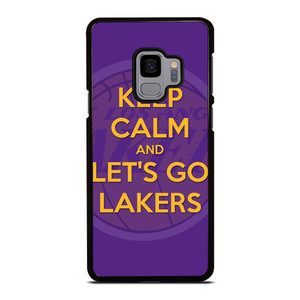 KEEP CALM AND GO LAKERS Samsung Galaxy S9 Case Cover