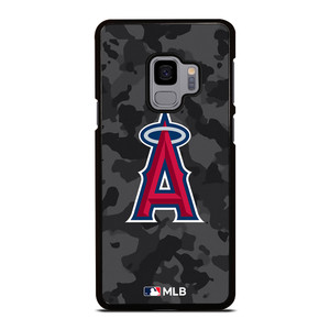 LOS ANGELES ANGELS BASEBALL BLACK CAMO Samsung Galaxy S9 Case Cover