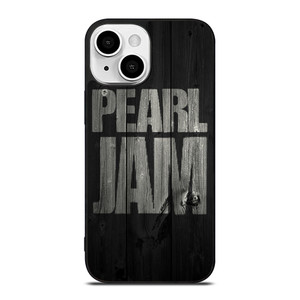PEARL JAM ROCK BAND WOODEN LOGO iPhone 13 Mini Case Cover
