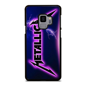METALLICA ROCK BAND VIOLET LIGHTNING Samsung Galaxy S9 Case Cover