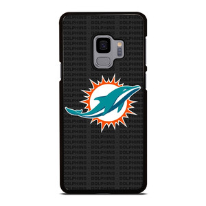 MIAMI DOLPHINS FOOTBALL TEXT Samsung Galaxy S9 Case Cover