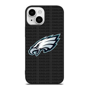 PHILADELPHIA EAGLES FOOTBALL TEXT iPhone 13 Mini Case Cover