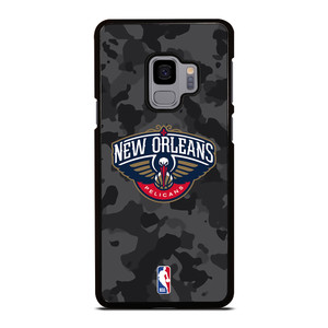 NEW ORLEANS PELICANS BLACK CAMO Samsung Galaxy S9 Case Cover
