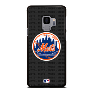 NEW YORK METS BASEBALL BLACK Samsung Galaxy S9 Case Cover