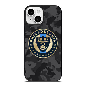 PHILADELPHIA UNION MLS BLACK CAMO iPhone 13 Mini Case Cover