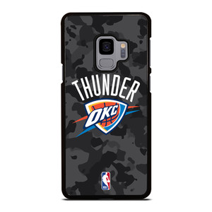 OKLAHOMA CITY THUNDER BLACK CAMO Samsung Galaxy S9 Case Cover
