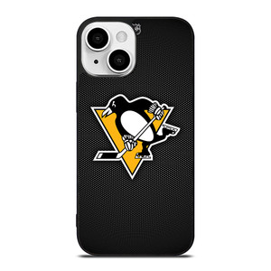 PITTSBURGH PENGUINS HOCKEY NHL LOGO iPhone 13 Mini Case Cover PITTSBURGH PENGUINS HOCKEY NHL LOGO iPhone 13 Mini Case Cover