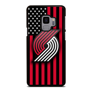 PORTLAND TRAIL BLAZERS NBA USA FLAG Samsung Galaxy S9 Case Cover
