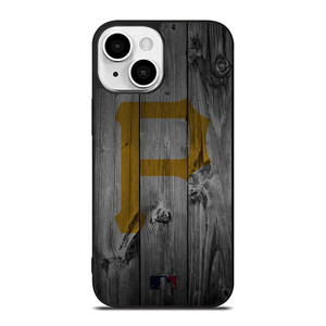 PITTSBURGH PIRATES BASEBALL MLB WOOD LOGO iPhone 13 Mini Case Cover