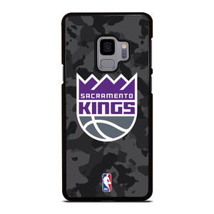 SACRAMENTO KINGS BLACK CAMO Samsung Galaxy S9 Case Cover