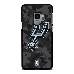 SAN ANTONIO SPURS BLACK CAMO Samsung Galaxy S9 Case Cover