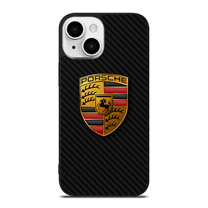 PORSCHE AUTOMOBILE CARBON FIBER iPhone 13 Mini Case Cover