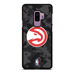 ATLANTA HAWKS BLACK CAMO Samsung Galaxy S9 Plus Case Cover