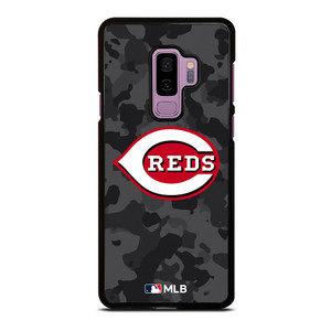 CINCINNATI REDS BASEBALL BLACK CAMO Samsung Galaxy S9 Plus Case Cover CINCINNATI REDS BASEBALL BLACK CAMO Samsung Galaxy S9 Plus Case Cover