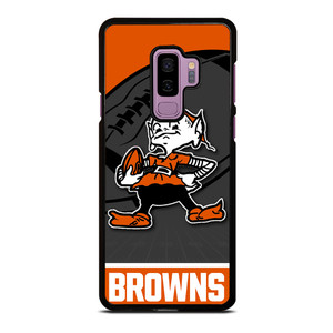 CLEVELAND BROWNS NFL TEAM Samsung Galaxy S9 Plus Case Cover CLEVELAND BROWNS NFL TEAM Samsung Galaxy S9 Plus Case Cover