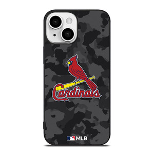 SAINT LOUIS CARDINALS BASEBALL BLACK CAMO iPhone 13 Mini Case Cover