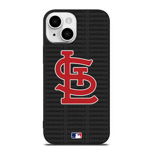 SAINT LOUIS CARDINALS BASEBALL BLACK iPhone 13 Mini Case Cover