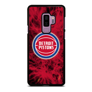 DETROIT PISTONS BASKETBALL NBA FIRE Samsung Galaxy S9 Plus Case Cover