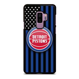 DETROIT PISTONS NBA USA FLAG Samsung Galaxy S9 Plus Case Cover