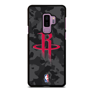 HOUSTON ROCKETS BLACK CAMO Samsung Galaxy S9 Plus Case Cover