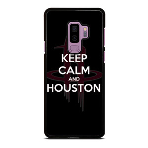 KEEP CALM AND GO HOUSTON ROCKETS Samsung Galaxy S9 Plus Case Cover