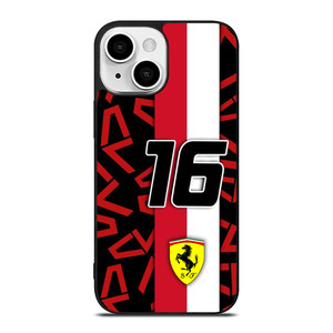 SCUDERIA FERRARI CHARLES LECLERC F1 FORMULA ONE iPhone 13 Mini Case Cover